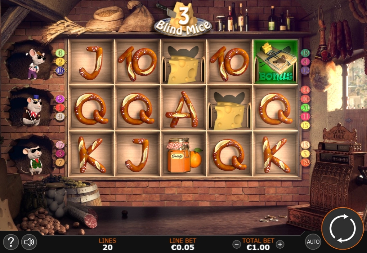 three blind mice slot